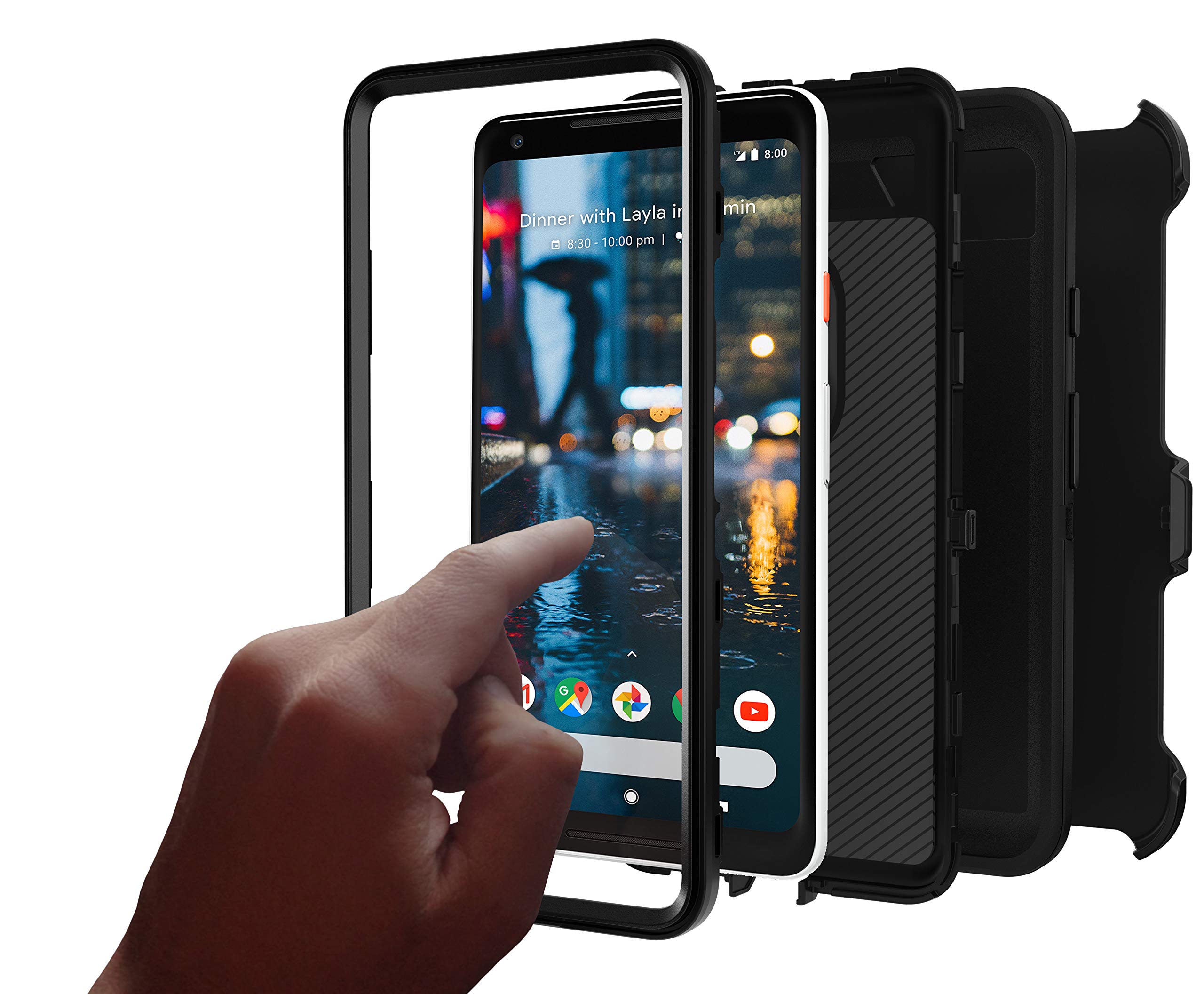 Amazon.com: OtterBox Defender Series Case for Google Pixel 2 XL